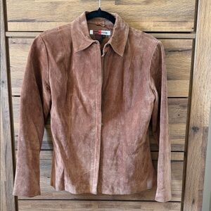 Live a Little Tan Leather Jacket